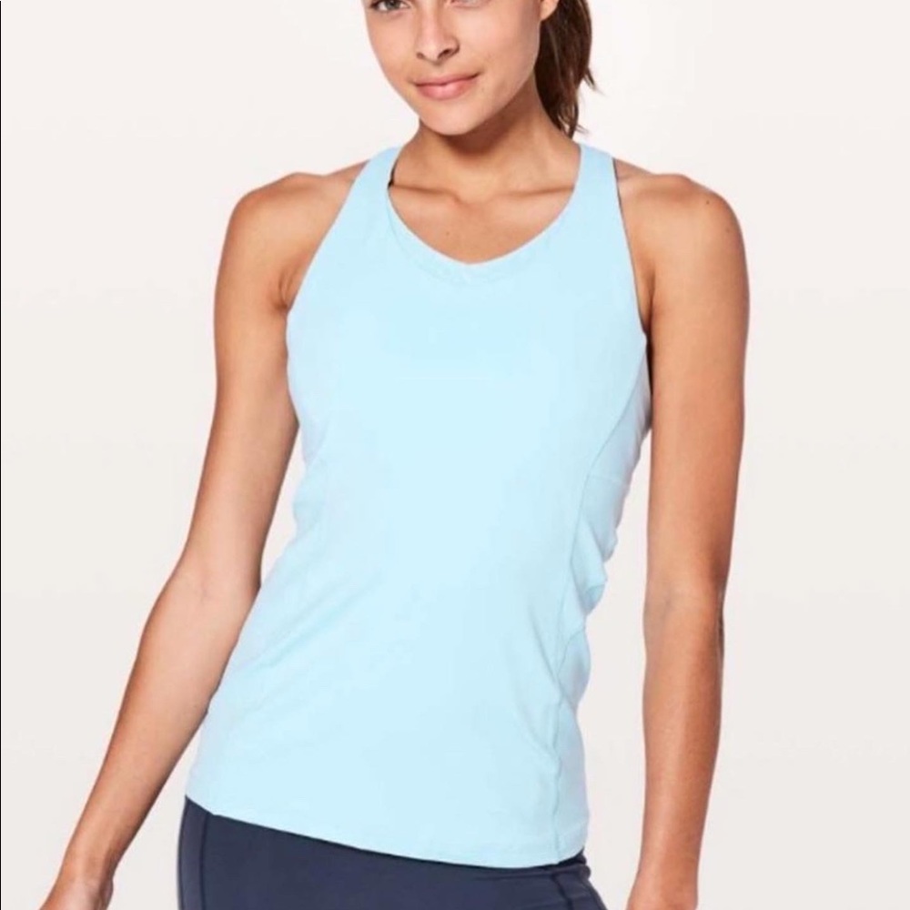 NWOT Lululemon Blue Tank